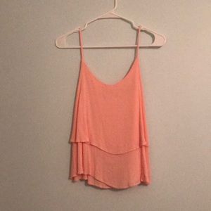 Pink Layered Tank Top